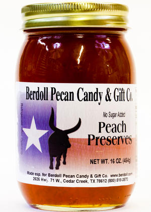 PEACH PRESERVES, NO SUGAR ADDED