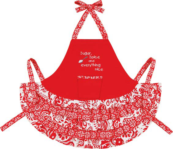 APRON, CHILD SUGAR & SPICE