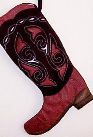 BOOT STOCKING RED