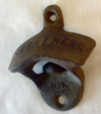 BOTTLE OPENER, RUSTIC