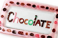 PLATE, CHOCOLATE