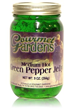 GREEN PEPPER JELLY, HOT