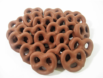 PRETZELS, MILK CHOCOLATE