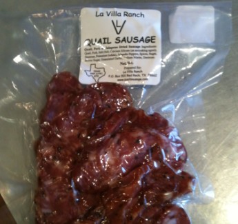 QUAIL SAUSAGE