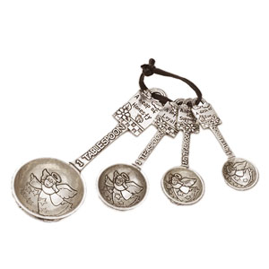 MEASURING SPOONS,RECIPE FOR FREINDSHIP