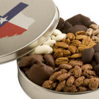 CREATE YOUR OWN PECANS AND CANDIES IN A TEXAS TIN