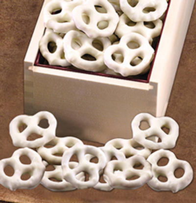 white chocolate covered pretzels white chocolate covered pretzels