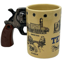 TX VINTAGE GUN MUG