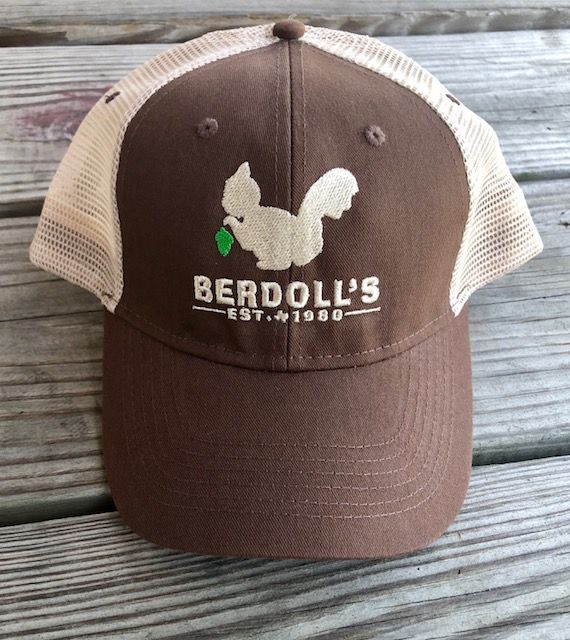 HAT, DISTRESSED TAN SQUIRREL HAT