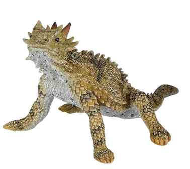 HORNED TOAD FIGURINE